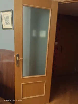 Puertas de madera interior. 7 unidades