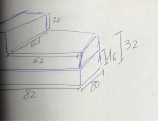 Puf Sofá Modular 2 Piezas