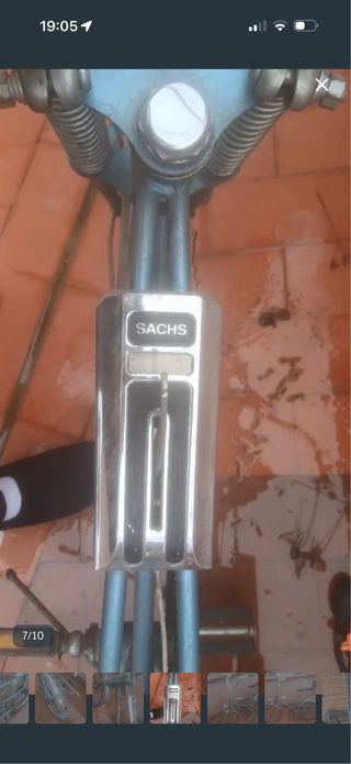 Bicicleta Antigua Azul