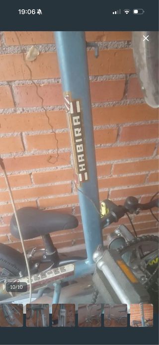 Bicicleta Antigua Azul