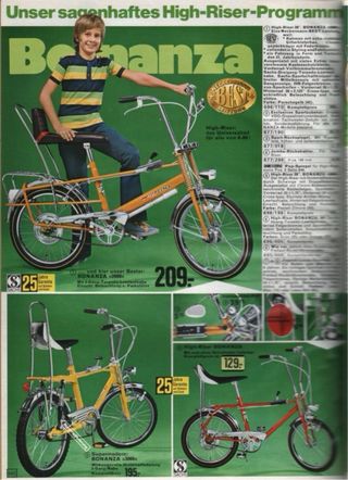 Bicicleta Stingray Bonanza Antigua Azul