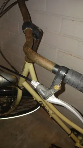 Bicicleta Elops color crema