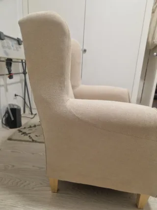 Butaca beige Banak modelo Morea