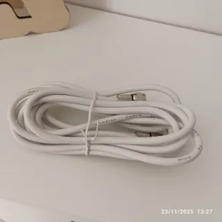 Cavo Coassiale Prolunga Bianco