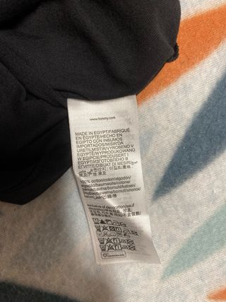 Camiseta Tommy Hilfiger Negra Talla M