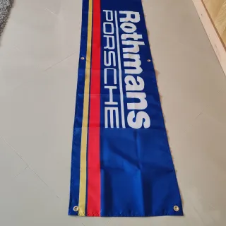 Bandeira Rothmans Porsche 180x45cm
