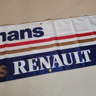 Bandeira Rothmans Williams Renault F1