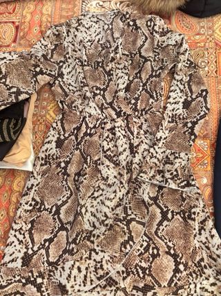 Vestito donna stampa pitone