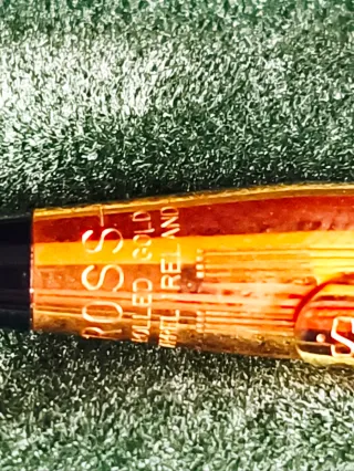 Bolígrafo Cross de oro 10 k