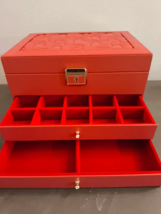 Portagioie grande rosso