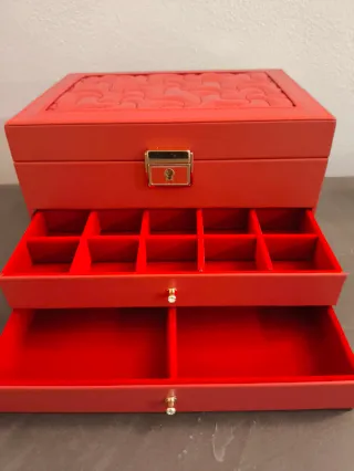 Portagioie grande rosso