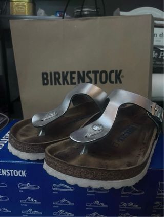Birkenstock sandali donna argento