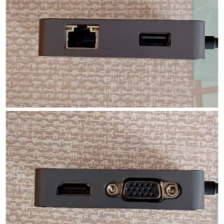 Adaptador Lenovo USB-C Gris