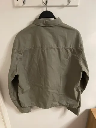 Camisa Zara Verde Talla L