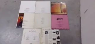 Lote Vinili Rock Nazionale 8 vinili