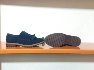 Zapatos Oxford Griffin Mabel Azul Talla 38