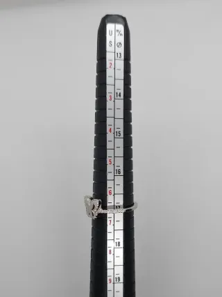 Anillo Plata 925 Mariposa Circonitas