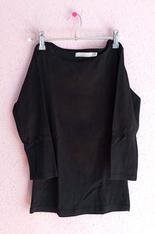 Camiseta negra con foto y lazo + Regalo