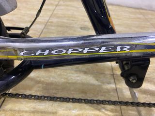 Bicicleta Chopper Negra