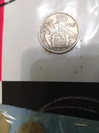 50 Pesetas 1957 Franco Caudillo