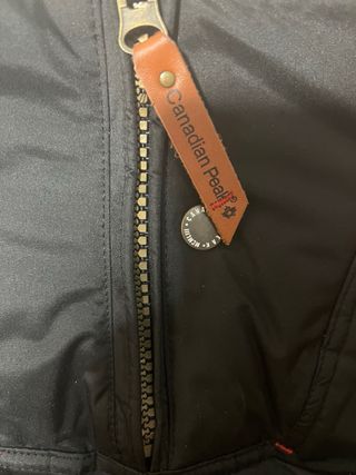 Giacca invernale con bandiera canadese