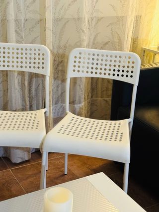 Sillas Ikea Blancas dos x 10