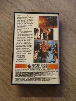 El Señor de las Bestias 2 VHS