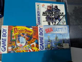 Manuales Super Nintendo (SNES) & Game Boy