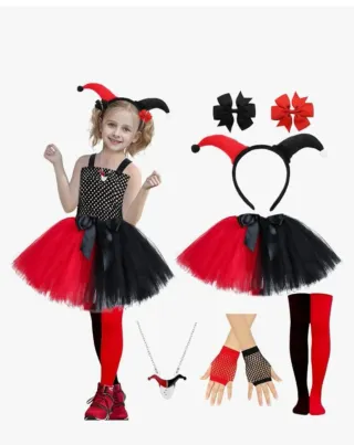 Disfraz Harley Quinn niña