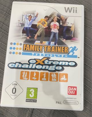 Wii Family Trainer Extreme Challenge