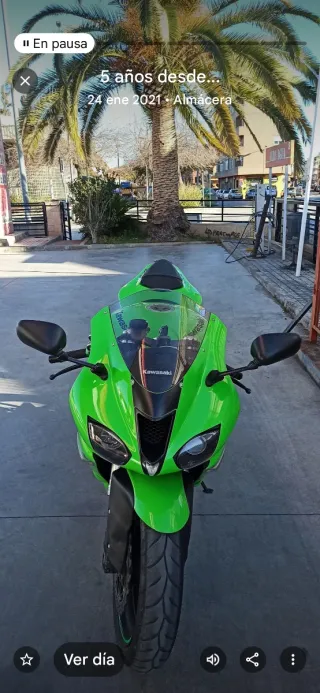 Kawasaki Ninja Verde