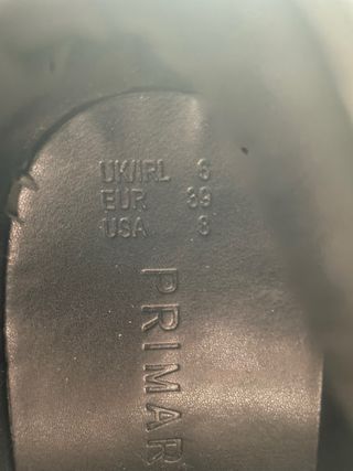 Zapatos negros Primark plataforma