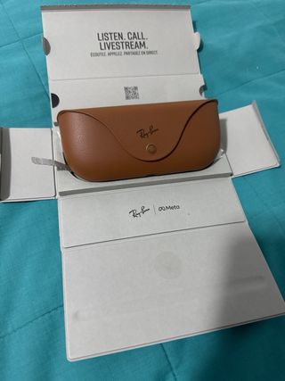 Ray-Ban Meta Wayfarer Shiny black G15 Green