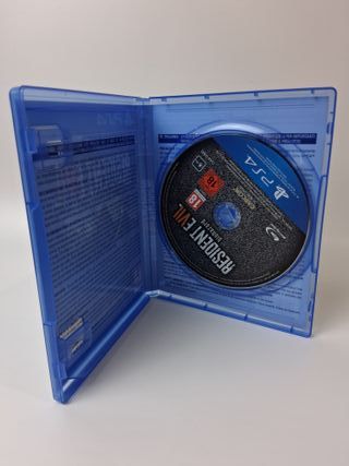 PS4 Resident Evil VII 7 Biohazard con funda PET