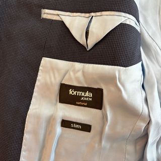 Traje azul marino Formula Slim Fit