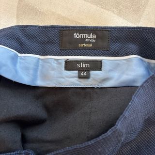 Traje azul marino Formula Slim Fit