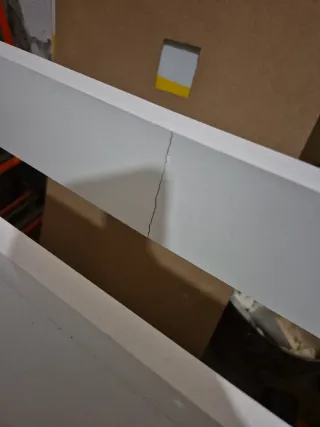 Cajonera cocina rosa beige madera