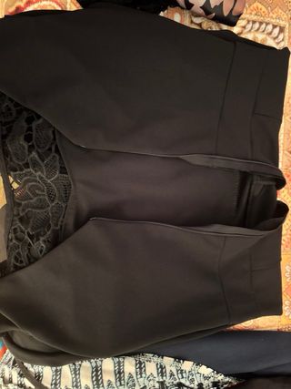 Tuta elegante lunga donna nera