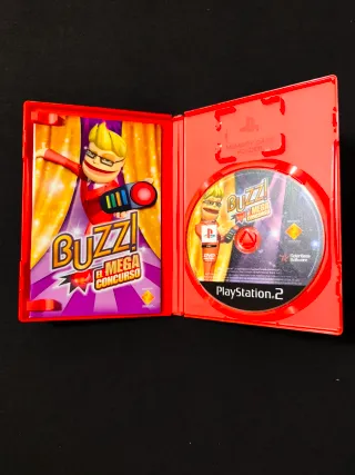 Buzz El Mega Concurso. PlayStation 2.