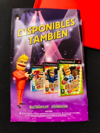 Buzz El Mega Concurso. PlayStation 2.