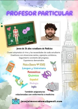 Profesor para Clases particulares