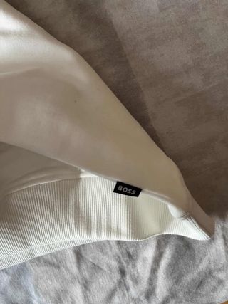 BOSS Sweatshirt Branco Tamanho M