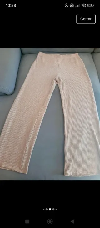 Conjunto suéter y pantalón Talla L