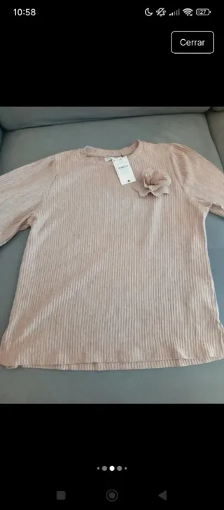 Conjunto suéter y pantalón Talla L