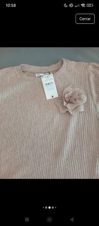 Conjunto suéter y pantalón Talla L