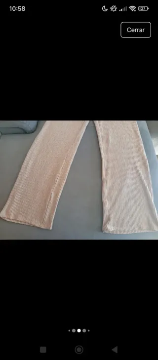 Conjunto suéter y pantalón Talla L