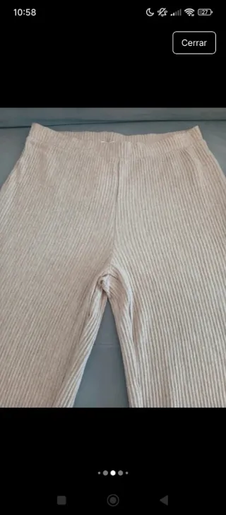 Conjunto suéter y pantalón Talla L