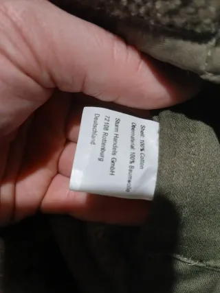 Abrigo Militar Verde Talla L