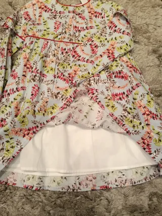 Vestido niña estampado floral