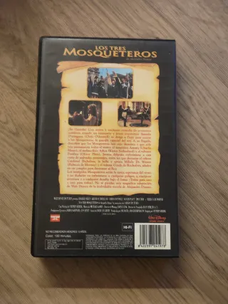 Los Tres Mosqueteros VHS